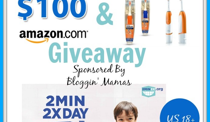National Brush Day $100 Amazon Giftcard Giveaway for 11-1 Only