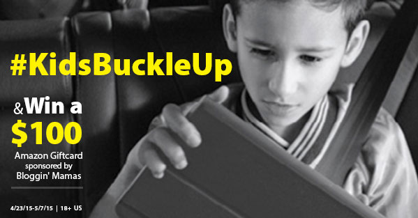 Get Your Kids to Buckle Up and Win $100 Amazon Giftcard